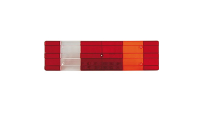 Sticla Stop spate lampa Mercedes ACTROS (1831-4148), 1996-2002, partea dreapta, 522x141mm , cu 7 functii, Depo