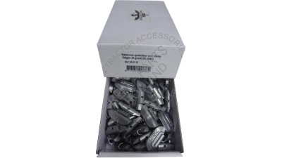 Set greutati echilibrare jante 25g , 100 bucati pentru janta tabla 