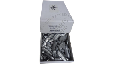 Set greutati echilibrare jante 30g , 100 bucati pentru janta tabla 