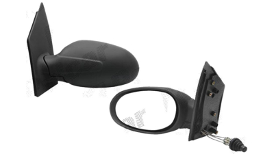 Oglinda exterioara Smart Fortwo/City Coupe/Cabrio (Mc01) 07.1998-12.2006 Partea Dreapta Crom Plana Manuala Prin Cablu Fara Incalzire 512V007C22A00