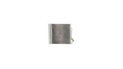 Condensator climatizare SMART Fortwo; Smart (W450), 07.1998-12.2002, motor 0.8 CDI, 40 kw/47kw diesel, cutie automata, , full aluminiu brazat, 375 (327)x376x20 mm, cu uscator si filtru integrat