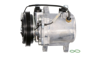 Compresor aer conditionat SMART FORTWO (W451), 2007-2014, motor 0.8 CDI 33/40kw, diesel; 1.0 45/52kw, 1.0 T 62kw, benzina, rola curea 110 mm, 3 caneluri, tip Seiko Seiki: SS96