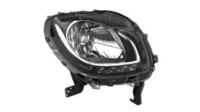 Far Smart Forfour (W453), 11.2014-, Smart Fortwo (W453), 11.2014-, Electric, tip bec H4,omologare ECE, fara motoras, cu lumini de zi, 4539061001, Stanga, marca Valeo