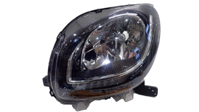 Far SMART FORTWO (W453), 2019, partea Stanga, VALEO, tip bec H4+LED; electric; cu motor; halogen