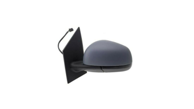 Oglinda usa exterioara SMART FORTWO (W453), 11.2014-, partea stanga, reglare electrica; carcasa grunduita; incalzit; sticla asferica; geam cromat; 12 gauri / 5 pini