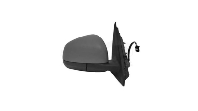 Oglinda usa exterioara Smart Forfour (W453), 11.2014-, partea Dreapta, reglare electrica; grunduit; incalzit; sticla convexa; geam cromat; Senzor de temperatura, Aftermarket