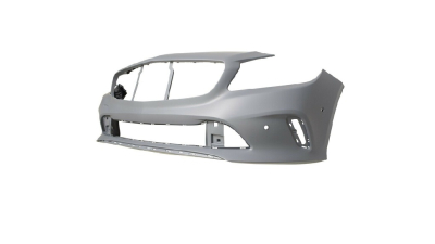 Bara fata Mercedes Clasa A (W176), 2016-08.2018, cu gauri pentru Senzori de parcare (PDC); grunduit, Aftermarket