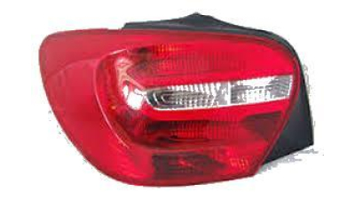 Stop spate lampa Mercedes Clasa A (W176), 06.12-, spate, omologare ECE, fara suport bec, 1769060100; A1769060100, Stanga