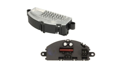 Rezistor ventilator habitaclu Audi A4 (B8), 2008-2015, RS4; motor 4.2 V8; model S4; motor 3.0 V6k TFSI benzina, mufa cu (4 +2) pini, 
