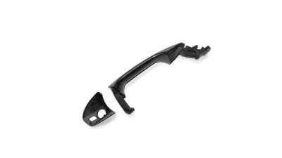 Maner usa exterior Mercedes Clasa A (W176), 06.2012-08.2018, Clasa B (W246), 09.2011-02.2019, Clasa C (W204), 03.2007-2014, Clasa E (W212), 09.2009-2016, usa fata partea Stanga, negru / primerizat, Aftermarket
