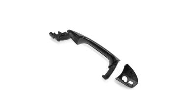 Maner usa exterior Mercedes Clasa A (W176), 06.2012-08.2018, Clasa B (W246), 09.2011-02.2019, Clasa C (W204), 03.2007-2014, Clasa E (W212), 09.2009-2016, usa fata partea Dreapta, negru / primerizat, Aftermarket