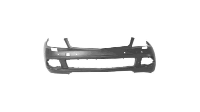 Bara fata Mercedes Clasa C (W204) 03.2011-, Grunduita, cu gauri pentru spalator faruri, cu gauri senzori parcare, 2048805340