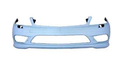 Bara fata Mercedes Clasa C (W204), 03.2011-, Model Pachet Amg, cu locas pt spalator; grunduit, Aftermarket