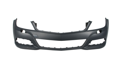 Bara fata Mercedes Clasa C (W204), 03.2011-12.2013, Model Avantgarde, Elegance, cu locas pt spalator; grunduit, Aftermarket