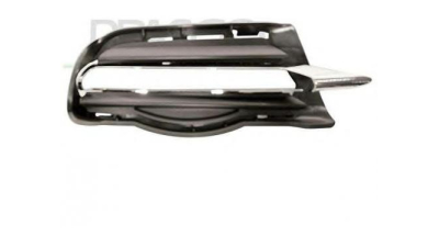 Grila bara fata Mercedes Clasa C (W204), 03.2011-2014, Dreapta, 2048802624, 50D127-8 insertie crom , Model AMG