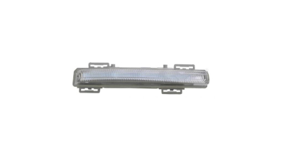 Lumina de zi MERCEDES Clasa C (W204), 03.2011-; Clasa E (W212) Sedan/Combi, 2009-2016; Clasa E COUPE/CABRIO (C207), 2009-2013; Clasa SLK (R172), 2011-, ULO, fata, partea stanga, LED; carcasa neagra;