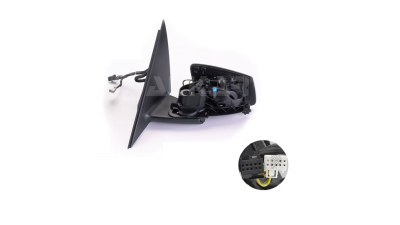 Oglinda exterioara Mercedes Clasa C (W204) 03.2011-2014 partea stanga View Max crom asferica fara carcasa reglare electrica cu incalzire 50D1515M , 13 pini, pliabila, cu memorie,