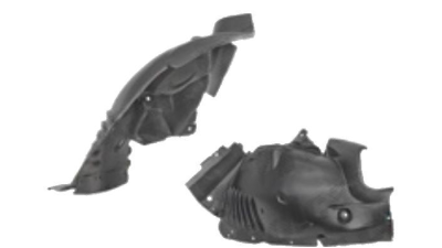 Carenaj roata Mercedes Clasa C (W204), 03.2011-2014, partea Dreapta, punte fata partea din Fata, 2046905930, 50D1FP1T