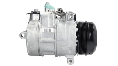 Compresor aer conditionat Mercedes Clasa C (W204), 2007-2014, motorizare 2.1 CDI 88/150kw, C180 CDI BlueEfficiency; C250 CDI BlueEfficiency; diesel, rola curea 110 mm, 6 caneluri, de tip Denso: 6SBU16C