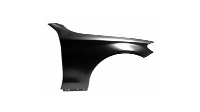 Aripa fata Mercedes Clasa C W205 01.2014-, parte montare dreapta, aluminiu, fara gaura semnalizator, 50D202-Q, Aftermarket