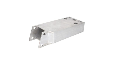 Suport Armatura bara fata Mercedes Clasa C W205 01.2014-, parte montare bara stanga, 2056200395, aluminiu, 50D207-7, Aftermarket