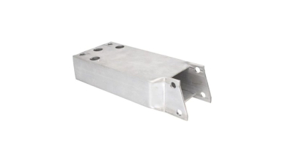 Suport Armatura bara fata Mercedes Clasa C W205 01.2014-, parte montare bara dreapta, aluminiu, 2056200495, 50D207-8, Aftermarket