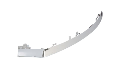 Bandou bara protectie Mercedes Clasa C (W205), 01.2014-, Fata, partea Stanga, cromat, Aftermarket