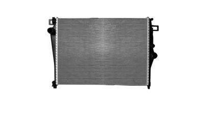 Radiator racire Mercedes Clasa C (W205), 05.2014-, C180/C200 d, motor 1.6 cdi, 85/100 kw, diesel, cutie manuala, cu/fara AC, 590x436x28 mm, J.Deus, aluminiu brazat/plastic 