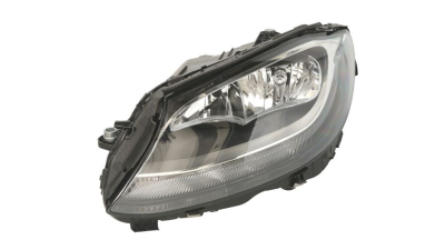 Far Mercedes Clasa C (W205), 01.2014-05.2015, partea Stanga, cu lumina timp de zi tip LED; tip bec H7+H7+LED+PWY24W; electric; cu motor, DEPO