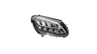 Far MERCEDES Clasa C (W205), 06.2018-, HELLA, fata, partea dreapta, fara inscriptia 'Mercedes Benz'; LED; electric; fara modul LED; fara unitate control LED;