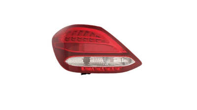 Stop, lampa spate MERCEDES Clasa C (W205), 01.2014-06.2018, model SEDAN, TYC, partea stanga, fara inscriptia 'Mercedes Benz'; cu lampa ceata spate; LED+PY21W+W16W; fara soclu bec;