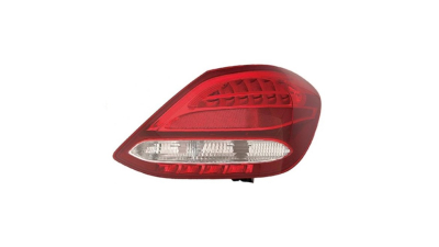 Stop, lampa spate MERCEDES Clasa C (W205), 01.2014-06.2018, model SEDAN, TYC, partea dreapta, fara inscriptia 'Mercedes Benz'; cu lampa de mers inapoi; LED+PY21W+W16W; fara soclu bec;