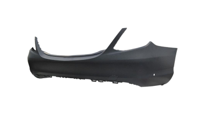 Bara spate Mercedes Clasa C (W205), 01.2014-2018, Model Sedan, cu gauri pentru Senzori de parcare (PDC); grunduit, Aftermarket