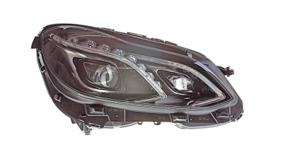 Far Mercedes Clasa E (W212) Sedan/Combi, 02.2013-, partea Dreapta, cu lumina de zi; LED; electric; fara unitate control LED; cu motor, HELLA
