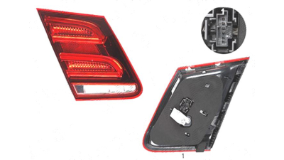 Stop spate lampa Mercedes Clasa E (W212) Sedan, 02.2013-, spate, Stanga, partea interioara; LED; negru carcasa; omologare: ECE/SAE, DEPO