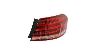 Stop spate lampa Mercedes Clasa E (W212) 02.2013-2016 Model Sedan, partea Dreapta, partea exteRioara, LED, carcasa neagra, Depo