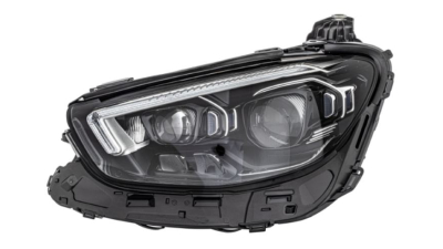 Far MERCEDES Clasa E (W213). 07.2020-, partea Stanga, HELLA, Tip=Multibeam LED; LED; electric; fara unitate control LED; cu motor; LED; cu lumina viraje