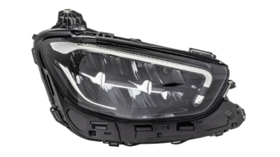 Far MERCEDES Clasa E (W213). 07.2020-, partea Dreapta, HELLA, LED; electric; fara unitate control LED; cu motor; LED; fara a intoarce sistemul de iluminat