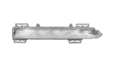 Lumina de zi Mercedes Clasa B (W246), 09.2011-10.2014, Clasa Sl (R231), 12.2011-, partea Dreapta, dreptunghiular; LED; carcasa gri; Omologare: ECE, ULO