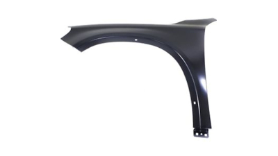 Aripa fata Mercedes Clasa Gla (X156) 12.2013-, parte montare stanga, metal, cu gauri pentru ornament, 50L201-1, Aftermarket