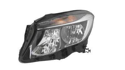 Far Mercedes Clasa GLA (X156), 12.2013-, Electric, tip bec H15+H7,omologare ECE, cu motoras, A1568200361; A1569061100, Stanga