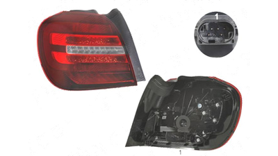 Stop spate lampa Mercedes Clasa Gla (X156), 01.2017-, spate, Stanga, partea exterioara; LED, AL (Automotive Lighting)