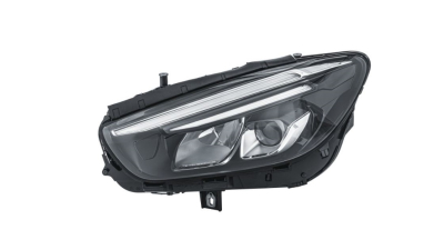 Far MERCEDES Clasa B (W247), 12.2019-, partea Stanga, HELLA, LED; electric; fara unitate control LED; cu motor; LED; fara marcaj 'MERCEDES-BENZ'