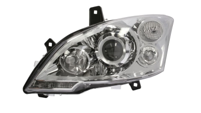 Far Mercedes Vito/ Viano (W639), 10.2010-, Electric, tip bec D1S+H7,omologare ECE, cu motoras, fara Incarcare bec, fara balast,cu lumini LED de zi, 6398202861; A6398202861, Stanga, marca DEPO