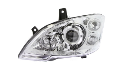 Far Mercedes Vito/ Viano (W639), 10.2010-, Electric, tip bec D1S+H7,omologare ECE, cu motoras, fara balast,cu lumini de zi, lumina pentru curbe, 6398202361; A6398202361, Stanga, marca DEPO