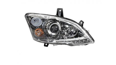 Far Mercedes Vito/ Viano (W639), 10.2010-, Electric, tip bec D1S+H7,omologare ECE, cu motoras, fara balast,cu lumini de zi, cu lumina pentru curbe, 6398202961; A6398202961, Dreapta, marca DEPO