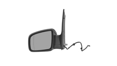 Oglinda exterioara Mercedes Vito si Viano (W639) 10.2010-2014  cu 5 pini partea stanga View Max crom asferica carcasa neagra reglare electrica cu incalzire