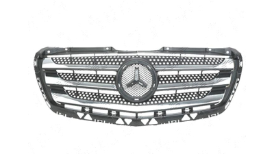Grila masca fata Mercedes Sprinter 210-519, 10.2013-, fata, cu Ornament crom