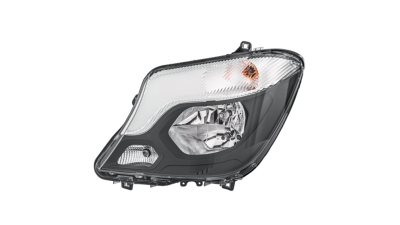 Far MERCEDES SPRINTER 210-519, 10.2013-06.2018, BestAutoVest, fata, partea stanga, cu sistem iluminat in curba; cu lumina de zi; H7+H7+H7+PY21W+W21W+W5W; electric; cu motor;