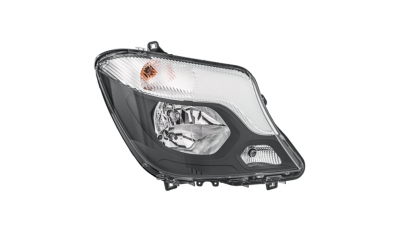 Far MERCEDES SPRINTER 210-519, 10.2013-06.2018, BestAutoVest, fata, partea dreapta, cu sistem iluminat in curba; cu lumina de zi; H7+H7+H7+PY21W+W21W+W5W; electric; cu motor;